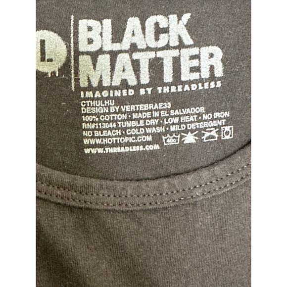 Black Matter black white kraken tank top size Large - Picture 5 of 5